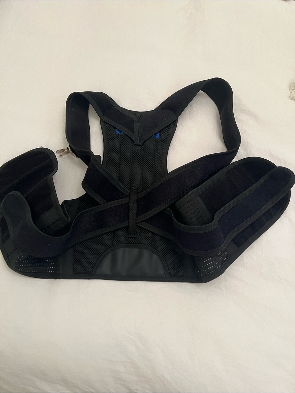 Adjustable Black Posture Corrector Back Support